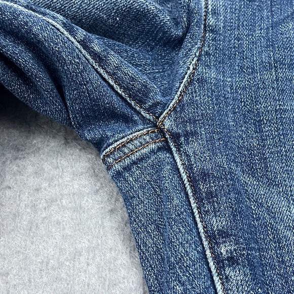 Eileen Fisher Jeans Womens 2 Blue Skinny Slim Ankle Organic Cotton Stretch Denim - Picture 10 of 14